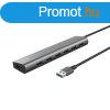 Trust Halyx 7 Port USB 3.2 Gen1 Hub Black