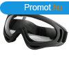 SAFETY GOGGLES ANTI-STRACH & ANTI-FOG, ADJUSTABLE