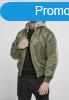 Brandit Hooded MA1 Bomber Jacket olive/grey