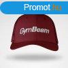 GymBeam Mesh Panel Cap burgundi baseball sapka