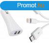 2-Es Usb Tlt M-Usb/Apple/Type-C 12V 2.1A Ae-Wf132-1