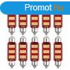 SMD-ROOF-10SMD-39 - 10db-os 39MM Szofita Led 12V htbords 