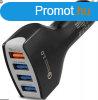 Usb Szivargyjt Tlt 4Db Usb 3.1A Porttal Gz-13564