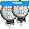 2 db Auts LED Fnyszr 12W, 9-32V, 6000K+3000K, 50.000 ra