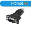 Logilink USB-A to RS232 male/male adapter Black