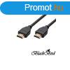 BlackBird HDMI male/male sszekt 4K 20m Black