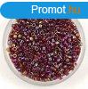 Miyuki delica gyngy 1242 - Transparent Dark Cranberry AB - 