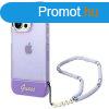 Guess GUHCP14LHGCOHU Apple iPhone 14 Pro purple hardcase Tra