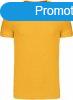 Frfi jersey rvid ujj pl, Kariban KA356, Yellow-2XL