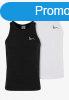 Karl Kani Chest Signature Essential Waffle Tank Top 2 pack b