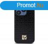 DKNY PU Leather Repeat Pattern Stack Logo iPhone 13 Pro Max 