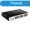 D-LINK Switch 24x1000Mbps Fmhzas Asztali, DGS-1024D/E