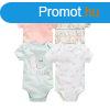 Foxy Baby Rvid ujj pamut body szett (4db-os) ( 56 ) - Lma