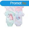 Foxy Baby Rvid ujj pamut body szett (4db-os) ( 56 ) - Unik