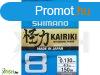 Shimano Line Kairiki 8 Fonott Zsinr Szrke 150m 0,315mm 33,