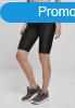 Urban Classics Ladies High Waist Shiny Rib Cycle Shorts blac