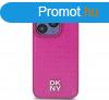 DKNY PU Leather Repeat Pattern Stack Logo Apple iPhone 15 Pr