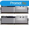 G.SKILL 32GB kit DDR4 3200 CL16 Trident Z silver-fekete