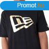 Frfi pl New Era Flag Oversized T-Shirt Black Gold