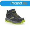 SKECHERS-Fuse Tread Trekor black/lime Fekete 29