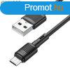 Hoco X83 USB - Micro USB kbel 2.4A, 1.0m, fekete