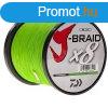 Daiwa J-Braid X8 Braid Chartreuse 1500m 0,22mm fonott zsinr