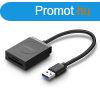 UGREEN USB adapter krtyaolvas SD, microSD (fekete)