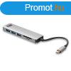 ACT AC7050 USB-C Hub 3 port with CardReader Grey