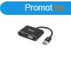 Equip talakt Kbel - 133386 (USB3.0 - VGA+HDMI, apa/anya,