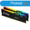 Kingston 64GB DDR5 6400MHz Kit(2x32GB) Fury Beast RGB XMP Bl