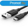 USB-Mikro USB-kbel UGREEN QC 3.0 2,4A 2m (fekete)