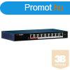 Hikvision DS-3E0109P-E/M PoE switch, 10/100, 8x PoE+(58W) + 