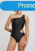 Urban Classics Ladies Asymmetric Cut Out Swimmsuit black