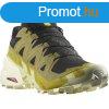 SALOMON-Speedcross 6 black/cress green/transparent yellow Fe