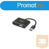 Equip talakt Kbel - 133386 (USB3.0 - VGA+HDMI, apa/anya,