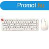 Wireless keyboard + mouse set MOFII Bean 2.4G (White-Beige)