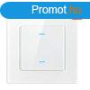 Smart Light Switch WiFi Avatto N-TS10-W2 2 utas TUYA (fehr)