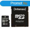 Intenso 32GB MicroSDXC Professional Class 10 U1 V30 + adapte