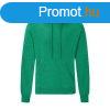 Fruit of the Loom F44 kapucnis pulver, HOODED SWEAT, Heathe