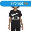 NIKE-G NSW TEE BOY AIR-010 BLACK Fekete XS