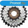 Racsni 7-es 14-28 shimano TZ510 ezst/fekete