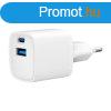 Gembird 2-Port 20W USB Fast Charger White