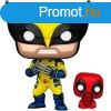 POP! Deadpool & Wolverine: Wolverine with Babypool (Marv