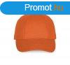 KP119 fm csatos pamut twill baseball sapka K-UP, Orange-U