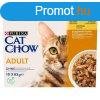 Macska eledel Purina Cat Chow Csirke Cukkini 10 x 85 g MOST 