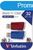 Pendrive, 2 x 32GB, USB 3.2, 80/25MB/sec, VERBATIM "Sto