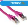 ACT CAT6A S-FTP Patch Cable 3m Pink