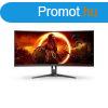 AOC velt Gaming 144Hz VA monitor 34" CU34G2XE/BK, 3440