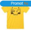 Unisex rvid ujj pl Pokmon Pikachu Katakana Srga MOST 1