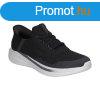 SKECHERS-Slade Quinto black Fekete 45